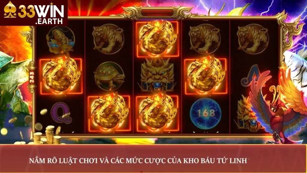 Luôn tìm hiểu mức cược và nghiên cứu luật chơi kho báu tứ linh trước